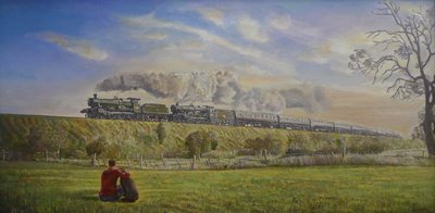 Great Western Glory, 2008 by Kevin Guild of Railway Artist Parrish